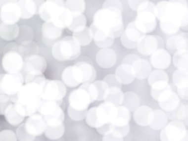 Ufuk benzersiz soyut gri beyaz Bokeh şenlikli ışıklar