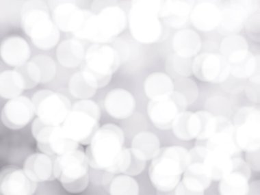 Ufuk benzersiz soyut gri beyaz Bokeh şenlikli ışıklar
