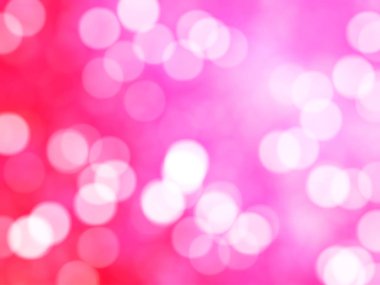 Ufuk benzersiz soyut pembe Bokeh şenlikli ışıklar