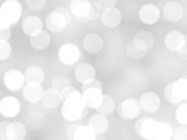 Ufuk benzersiz soyut gri beyaz Bokeh şenlikli ışıklar
