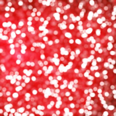 Ufuk benzersiz soyut kırmızı Bokeh şenlikli ışıklar