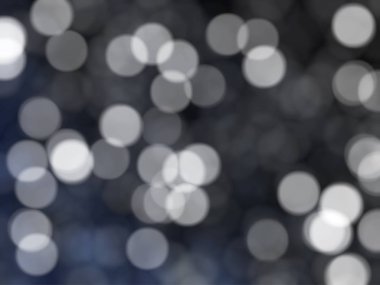 Ufuk benzersiz soyut siyah Bokeh şenlikli ışıklar