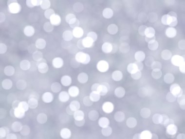 Ufuk benzersiz soyut gri beyaz Bokeh şenlikli ışıklar