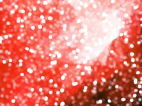 Desfocado Único Abstrato Vermelho Bokeh Luzes Festivas — Fotografia de Stock