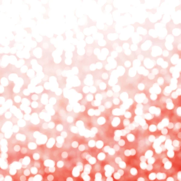 Desfocado Único Abstrato Vermelho Bokeh Luzes Festivas — Fotografia de Stock