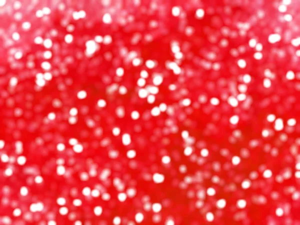 Desfocado Único Abstrato Vermelho Bokeh Luzes Festivas — Fotografia de Stock