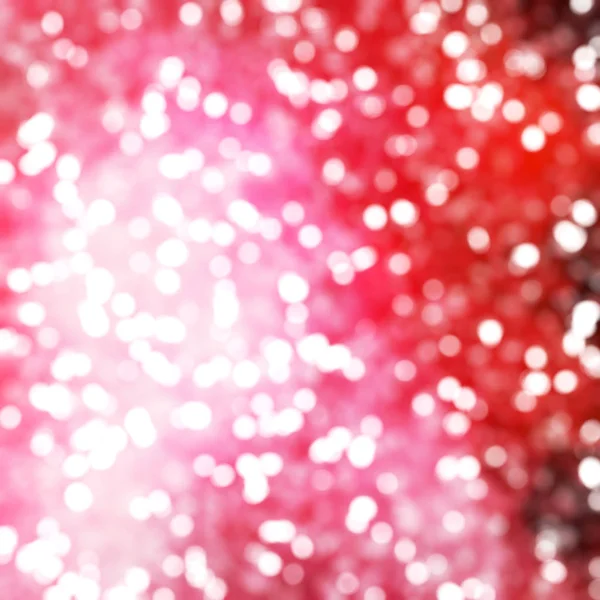 Luci Festive Bokeh Rosso Astratto Unico Sfocato — Foto Stock