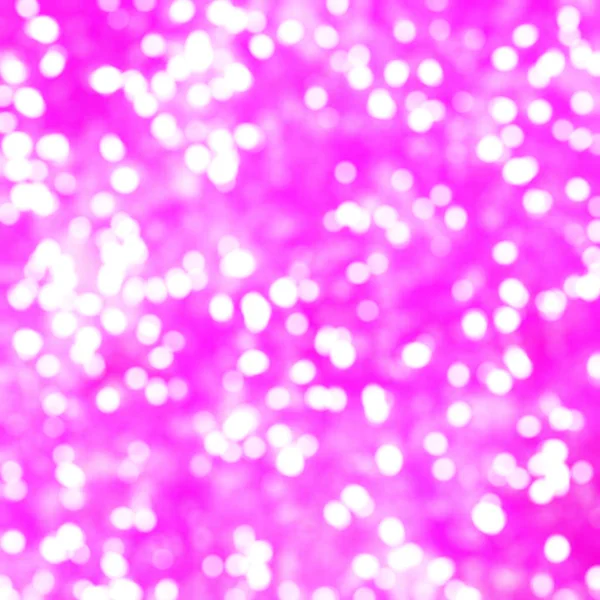 Defocused Unique Abstract Pink Bokeh Festive Lights — Stock Photo, Image