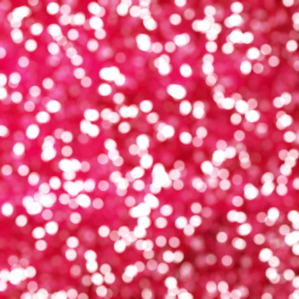 Lumières Festives Bokeh Rouges Abstraites Uniques Déconcentrées — Photo