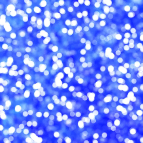 Rozmyte Unikalne Abstrakcja Niebieski Bokeh Uroczysty Światła — Zdjęcie stockowe