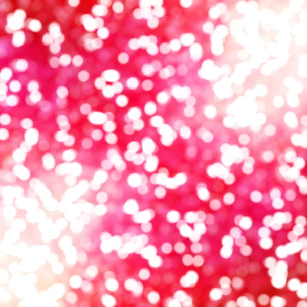 Luci Festive Bokeh Rosso Astratto Unico Sfocato — Foto Stock