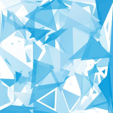 Mavi mola mozaik arka plan, yaratıcı tasarım şablonları