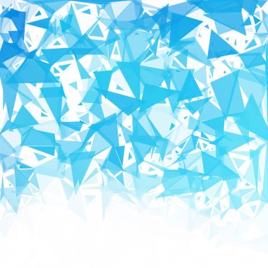 Mavi mola mozaik arka plan, yaratıcı tasarım şablonları