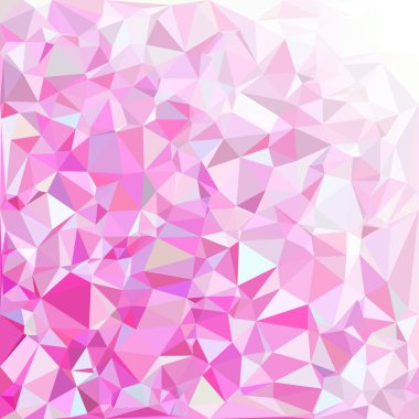 Pembe Çokgen Mozaik Arkaplan, Yaratıcı Tasarım Şablonları