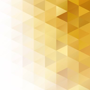 Sarı Izgara Mozaik Arkaplan, Yaratıcı Tasarım Şablonları