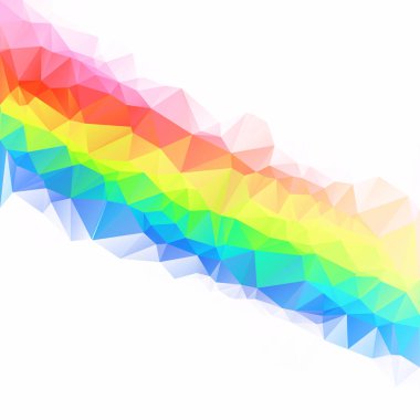 Renkli poligonal mozaik arka plan yaratıcı tasarım şablonları