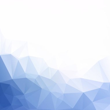 mavi çokgen mozaik arkaplan, yaratıcı tasarım şablonları