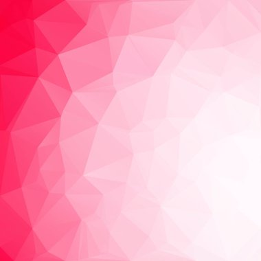 Kırmızı Çokgen Mozaik Arkaplan, Yaratıcı Tasarım Şablonları