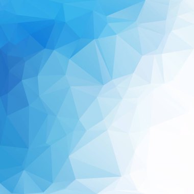 mavi çokgen mozaik arkaplan, yaratıcı tasarım şablonları