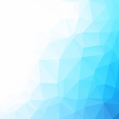 mavi çokgen mozaik arkaplan, yaratıcı tasarım şablonları