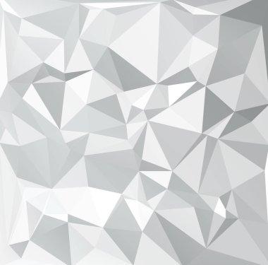 Gri Beyaz Çokgen Arkaplan, Yaratıcı Tasarım Şablonları