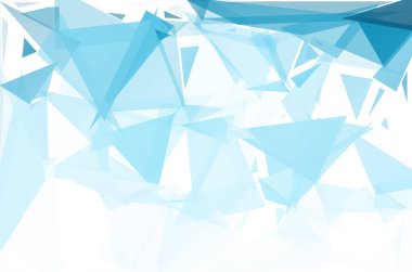 Mavi mola mozaik arka plan, yaratıcı tasarım şablonları