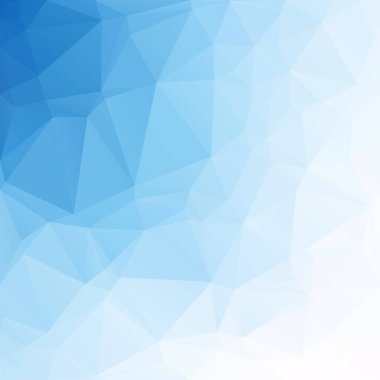 mavi çokgen mozaik arkaplan, yaratıcı tasarım şablonları