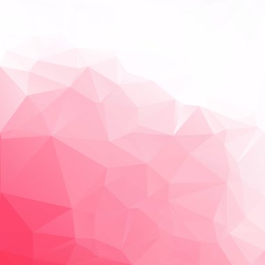 Kırmızı Çokgen Mozaik Arkaplan, Yaratıcı Tasarım Şablonları