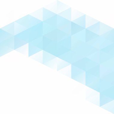 Mavi Izgara Mozaik Arkaplan, Yaratıcı Tasarım Şablonları