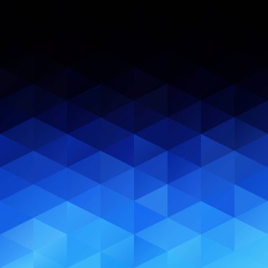 Mavi Izgara Mozaik Arkaplan, Yaratıcı Tasarım Şablonları