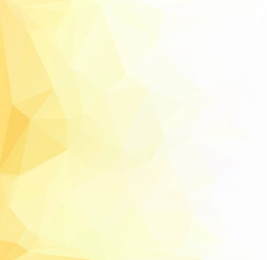 Sarı Çokgen Mozaik Arkaplan, Yaratıcı Tasarım Şablonları