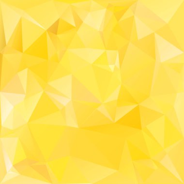Sarı Çokgen Mozaik Arkaplan, Yaratıcı Tasarım Şablonları