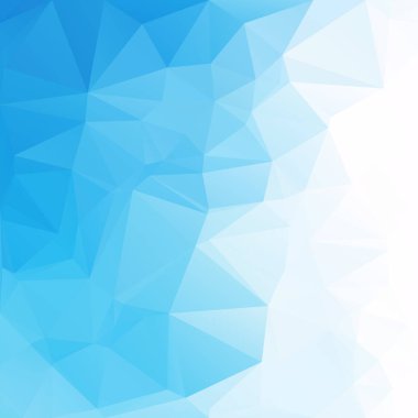 mavi çokgen mozaik arkaplan, yaratıcı tasarım şablonları