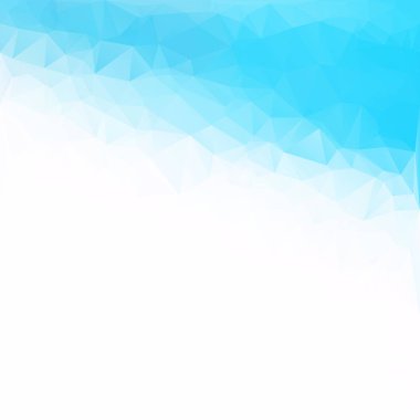 mavi çokgen mozaik arkaplan, yaratıcı tasarım şablonları