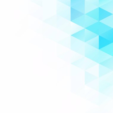 Mavi Izgara Mozaik Arkaplan, Yaratıcı Tasarım Şablonları