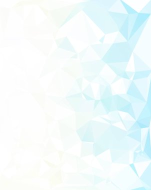 mavi çokgen mozaik arkaplan, yaratıcı tasarım şablonları