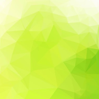 Yeşil Çokgen Mozaik Arkaplan, Yaratıcı Tasarım Şablonları