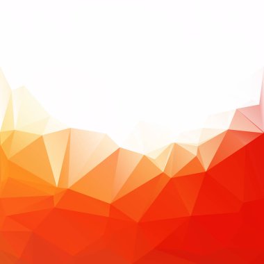 Kırmızı Çokgen Mozaik Arkaplan, Yaratıcı Tasarım Şablonları