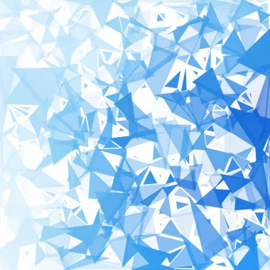 Mavi mola mozaik arka plan, yaratıcı tasarım şablonları