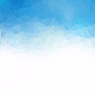 mavi çokgen mozaik arkaplan, yaratıcı tasarım şablonları