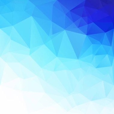 mavi çokgen mozaik arkaplan, yaratıcı tasarım şablonları