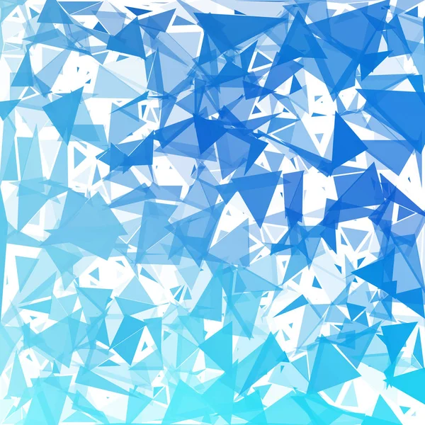 蓝色打破马赛克背景 创意设计模板 — 图库矢量图片