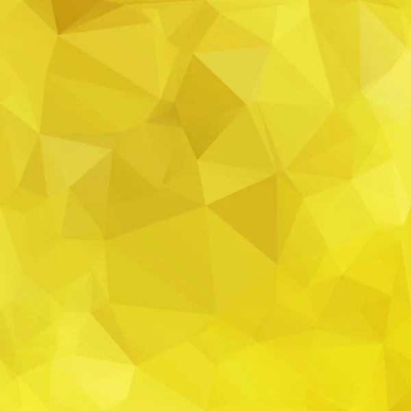 Sarı Çokgen Mozaik Arkaplan, Yaratıcı Tasarım Şablonları — Stok Vektör