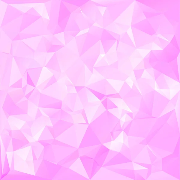 Fundo Mosaico Poligonal Rosa Modelos Design Criativo — Vetor de Stock