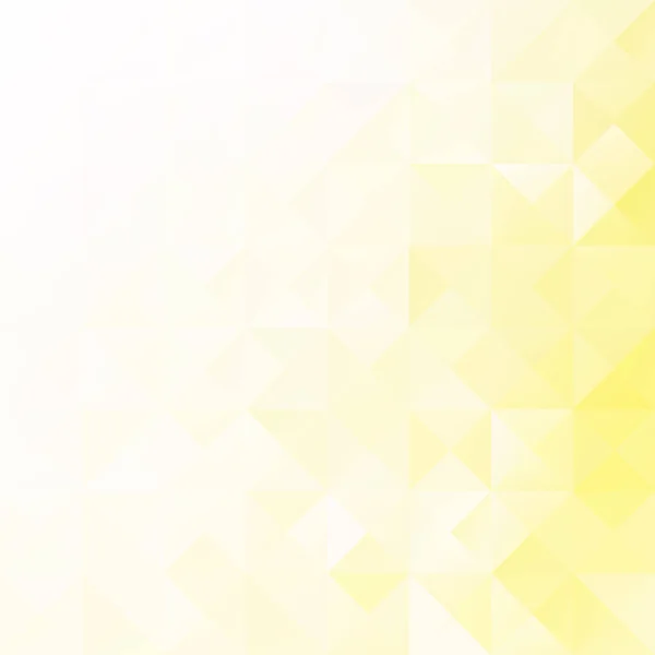 Yellow Grid Mosaic Background Creative Design Template — 스톡 벡터