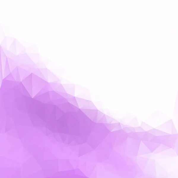 Fundo Mosaico Poligonal Roxo Modelos Design Criativo — Vetor de Stock