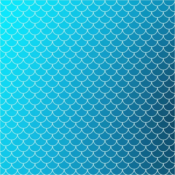 Blue Roof Tiles Pattern Creative Design Templates — Stock Vector