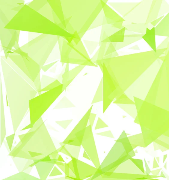 Фон Мозаїки Зеленої Перерви Шаблони Креативного Дизайну — стоковий вектор