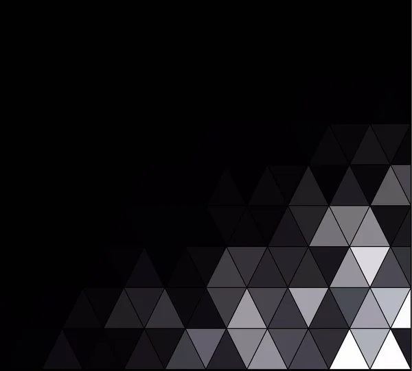 Schwarzer Quadratischer Gittermosaik Hintergrund Kreative Design Vorlagen — Stockvektor