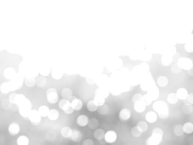 Ufuk benzersiz soyut gri beyaz Bokeh şenlikli ışıklar